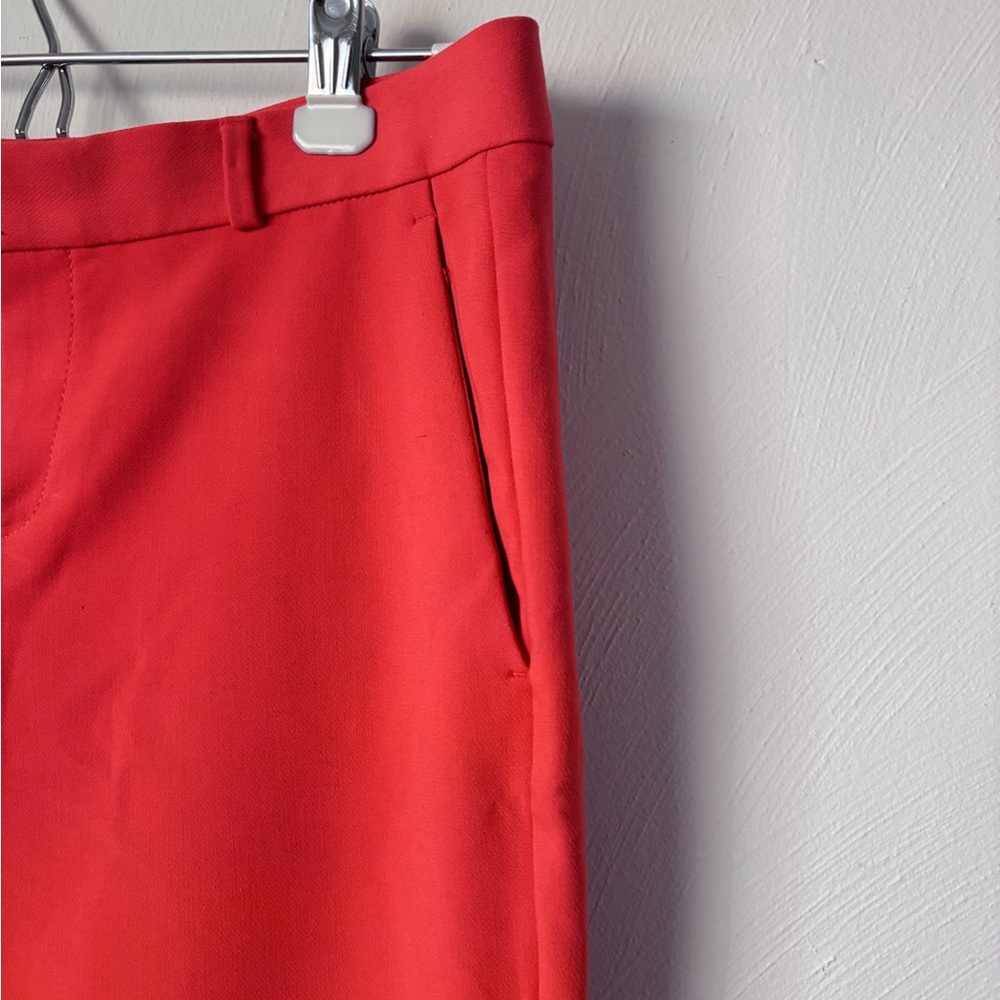 Banana Republic Avery Coral Scalloped Hem Pants - Picture 4 of 7